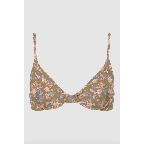 Acacia Swimwear MANHATTAN Bikini Top - Lovina - Underwire - XL - NWT - Picture 1 of 5